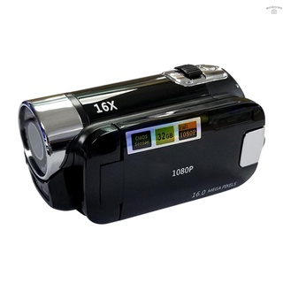 Cámara Digital grabadora de vídeo 16X F-ocus Zoom diseño pulgadas TFT pantalla compatible S D tarjeta bateadora y accionado para vídeo S-tudio