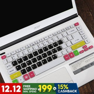 Acer ACER aspire 3830T 3830TG 4755 4830 - Protector de teclado para ordenador portátil, compatible con cubierta de teclado de 14" de silicona suave, película protectora de teclado