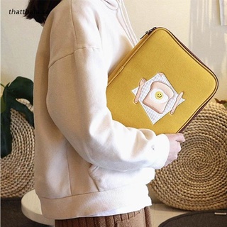 tha tablet bolso bolso de estilo lindo bolsas de manga para 9.7 10.5 11 12.9 13 13.3 pulgadas bordado bolsa de almacenamiento