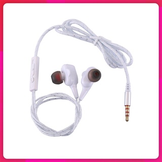 In-Ear auriculares deportivos de doble movimiento de Metal Subwoofer alambre auriculares