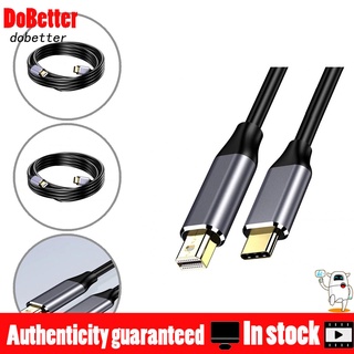 <dobetter> cable convertidor de alambre de cobre tipo c a mini displayport convertidor cable de alta resolución para portátil