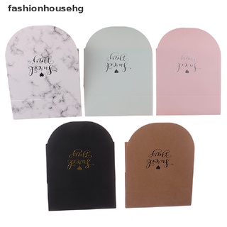 [Fashionhousehg] Creative Marble Style Gift box Kraft Paper DIY Candy box Valentine's Day Gift HOT SELL