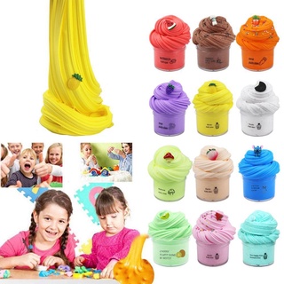 2021 Kit Diy lindos suministros de fruta Aromaterapia presión niños galletas Slime juguetes Encantos accesorios Para niños