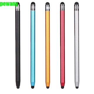 Pewany Mini Tablets pluma doble punta táctil pantalla táctil pluma portátil de doble cabezales extremos para pantalla capacitiva para iPhone IPad Tablet Smartphone lápiz lápiz capacitivo/Multicolor