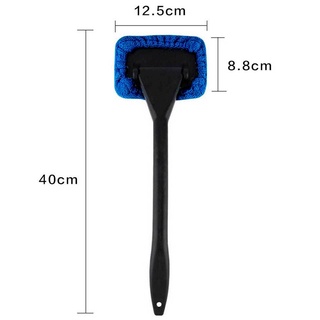 [Microfiber Long Handle Car Interior Cleaning Brush Mop] [Automobile Detailing Wash Brush Mop] [Car Cleaning Supplies] (9)