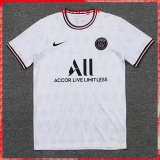 Kncwry.br 2021/2022 camiseta De fútbol Psg Paris Saint-Germain traje De entrenamiento blanco