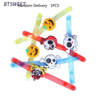 bts1 cartoon lightup pulseras de silicona regalos de halloween niños favor decoraciones de fiesta