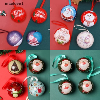 [maelove1] 7 cm árbol de navidad colgante bolas adorno árbol de navidad decoración bola caramelo tarro de almacenamiento [maelove1] (3)