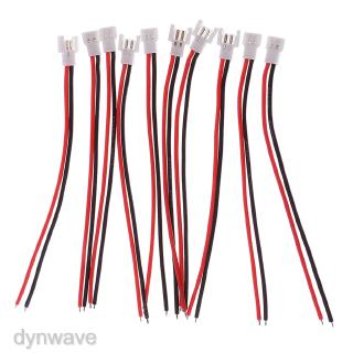 [DYNWAVE] 5 pares 51005 conector de 2 pines 1S Lipo batería adaptador de Cable Cable