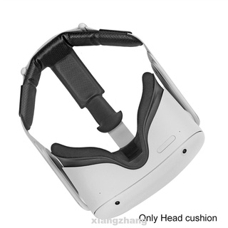 Cojín de cabeza suave cómodo accesorios antideslizantes negro a prueba de sudor VR auriculares para Oculus Quest 2