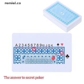 [remiel] juego de cartas de stripper marcado nuevo juego de cartas mágicas de póquer secreto trucos props [co]