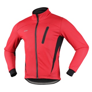 Pathfinder - chaqueta de ciclismo para hombres, invierno, térmica, manga larga, Jersey de bicicleta, a prueba de viento, transpirable, reflectante, equitación, Running, abrigo