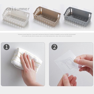Caisu Jiangqinng Forgetit estante colgante de plástico no perforado para cocina/baño organizador toallero suministros de baño accesorios