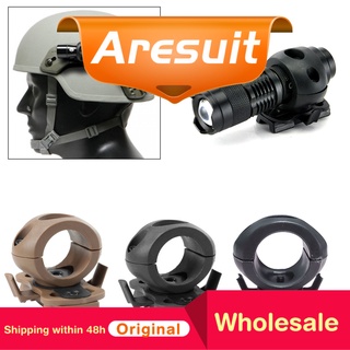 aresuit - soporte táctico para linterna de liberación rápida, soporte para casco rápido