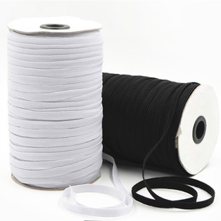 🔥 🔥 6 mm 5 yardas/lote de alta elasticidad de costura elástica cinta elástica de Spandex banda de ajuste de tela de costura DIY accesorios de ropa