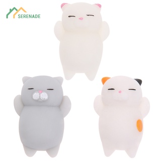 Pattern lindo gato Mini Squeeze elástico Animal estrés juguete-160308