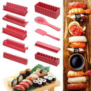 Romand 3/10 pzs Kit De equipo japonés Para Sushi Anti adherente Diy (8)