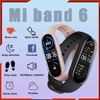 Reloj inteligente m6 SmartWatch xiaomi-mi 6 Bluetooth Monitor de frecuencia cardíaca Smart watch Bluetooth 4.2 Monitor Smartband yallove