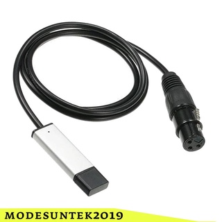 Cable Adaptador De interfaz USB Para DMX DMX512 Controlador De escenario