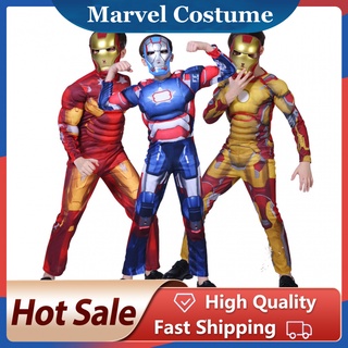 marvel iron man disfraz spiderman mono ropa de fiesta halloween cosplay disfraces para niños regalo de cumpleaños