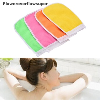 fsco shower exfoliante espalda exfoliante cuerpo masaje esponja lavado piel spa espuma guante de baño nuevo