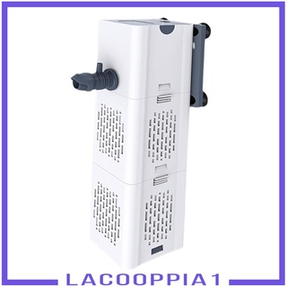 [LACOOPPIA1] Filtro de acuario para tanque de peces, filtro sumergible para tanque de peces, bomba de aire bomba de agua, filtro de energía para acuario, estanque enchufe de ee.uu.