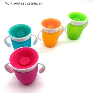 northvotescastsuper 360 baby learning - tazas para beber, se pueden girar a prueba de fugas para niños, taza de agua nvcs