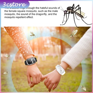 （3cstore10926y） M2 Kid Mosquito Repellent Bracelet USB Ultrasonic Bugs Repeller Wristband (2)