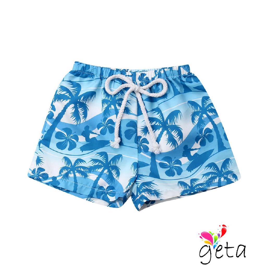 Cintura elástica para bebé/niños/pantalones cortos de verano para playa (5)