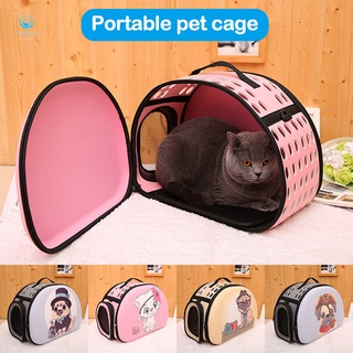 2in1 Pet Carrier Package with Handle Shoulder Strap Space Capsule Folding Pet Carrying Bags for Cat Puppies Outdoor Use