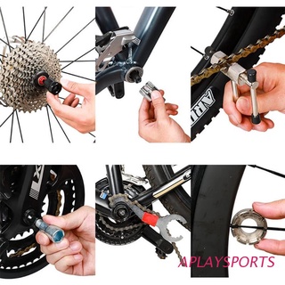 APLAYSPORTS Bike Repair Tool Kit Crank Chain Cutter Bracket/Freewheel/Crank Puller Remover