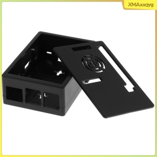 Black Case Cover Enclosure Shell Box w/ Air Hole for Raspberry Pi 3B+/3B/2B