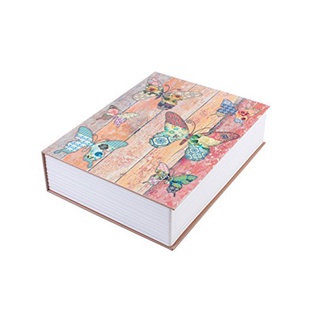 mini diccionario caja de seguridad caja de almacenamiento mariposa libro secreto seguridad cerradura para joyas clave objetos de valor