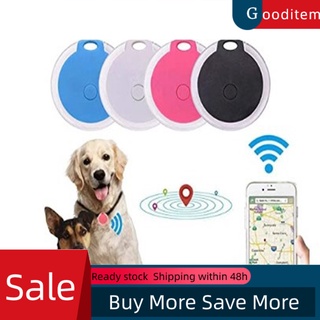 Gooditem rastreador de mascotas portátil antirrobo ligero para mascotas/perros GPS localizador compatible con Bluetooth/rastreador para perros