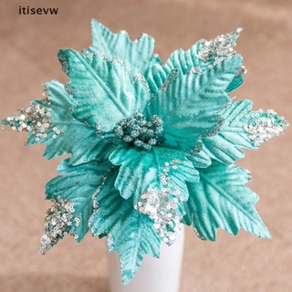 itisevw franela equinada flores hechas a mano para bricolaje boda de navidad año nuevo decoración del hogar co (3)