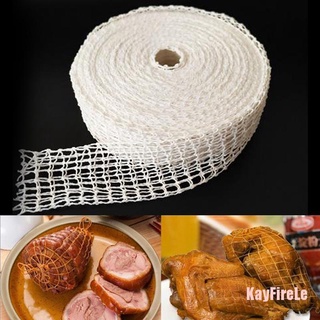 Kayfirele - red de carne de algodón (1/3 metros, jamón, red de salchichas, cuerda de carnicero, red de salchichas)