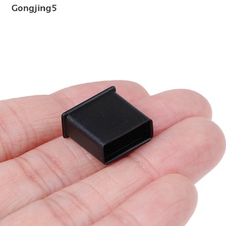 Gongjing5 10 piezas de plástico USB macho antipolvo tapón tapón cubierta protector tapas MY