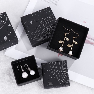 SUHE Dreamy Gift Bag Ring Carton Gift Box Earrings Hot Silver Necklace Blue Gold Ribbon Bracelet Jewelry Packaging Box (9)