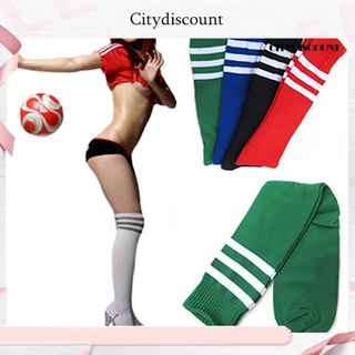 < CITYDISCOUNT > Calcetines De Fútbol A Rayas/De Rodillas/Deportivos/Para Hombre/Mujer