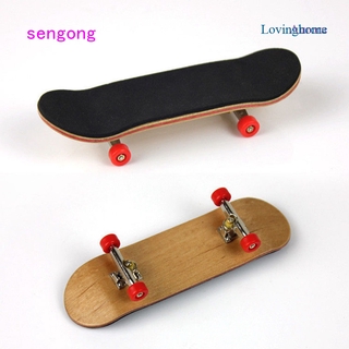 Lovinghome Sengong Finger Maple Skateboard completo de madera diapasón de dedo Skate tabla de madera de arce