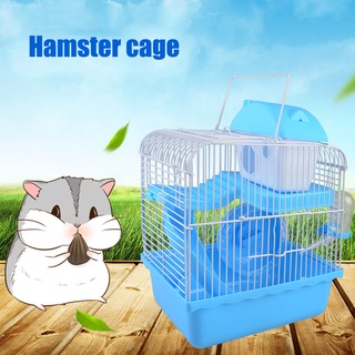 jaula de hámster multifuncional mascotas casa villa jaula de viaje para animales pequeños (2)