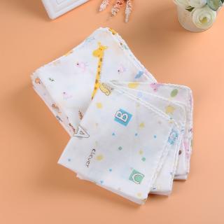 Nuevo bebé gasa Saliva toalla algodón maternidad triángulo bebé doble capa pequeña bufanda cuadrada