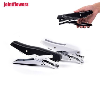 JTCO Plier Stapler Manual Metal Hand Stapler With Staples Stapling Office Supplies JTT
