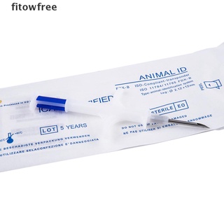 fitow iso fdx-b 2.12x12mm gato perro microchip animal jeringa id implante mascota chip aguja libre