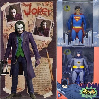18cm DC dibujos animados alianza de la injusticia Neca Batman VS Superman Joker figura de acción coleccionable modelo de juguete