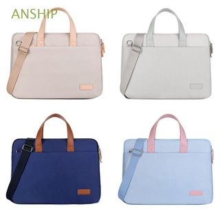ANSHIP 13 14 15.6 inch Universal Handbag Fashion Briefcase Laptop Sleeve New Notebook Case Shockproof Large Capacity Protective Pouch Business Bag/Multicolor