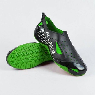 AP BOOTS Zapatos de motociclista de agua todas las bicicletas verde pvc goma ALLBIKE verde AP botas