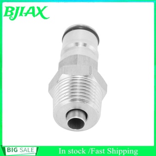Bjiax 19/32‐18 poste de bloqueo de bolas con adaptador líquido de rosca macho NPT de 1/2 pulgadas para barril Corny (1)