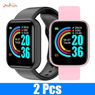 goblin Y68S Smart Watch Fitness Tracker Presión Arterial Smartwatches Impermeable Monitor De Frecuencia Cardíaca Bluetooth Reloj De Pulsera