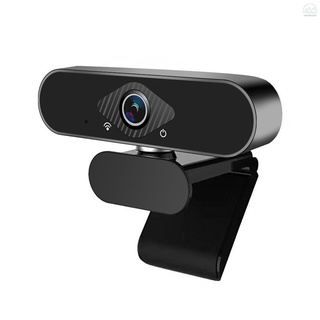 Full HD 1080P Webcam Video Conference Camera USB Webcam with Built-in Microphone Computer Camera for Laptop and Desktop